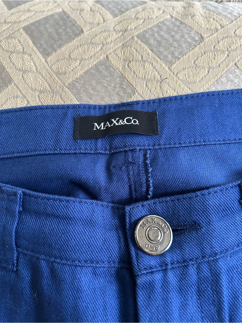 Max & Co. Women's Royal Blue Jeans - Slim Silhouette